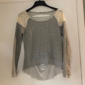 Miss Me torn back sweater